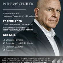 H.R. McMaster Event Flyer